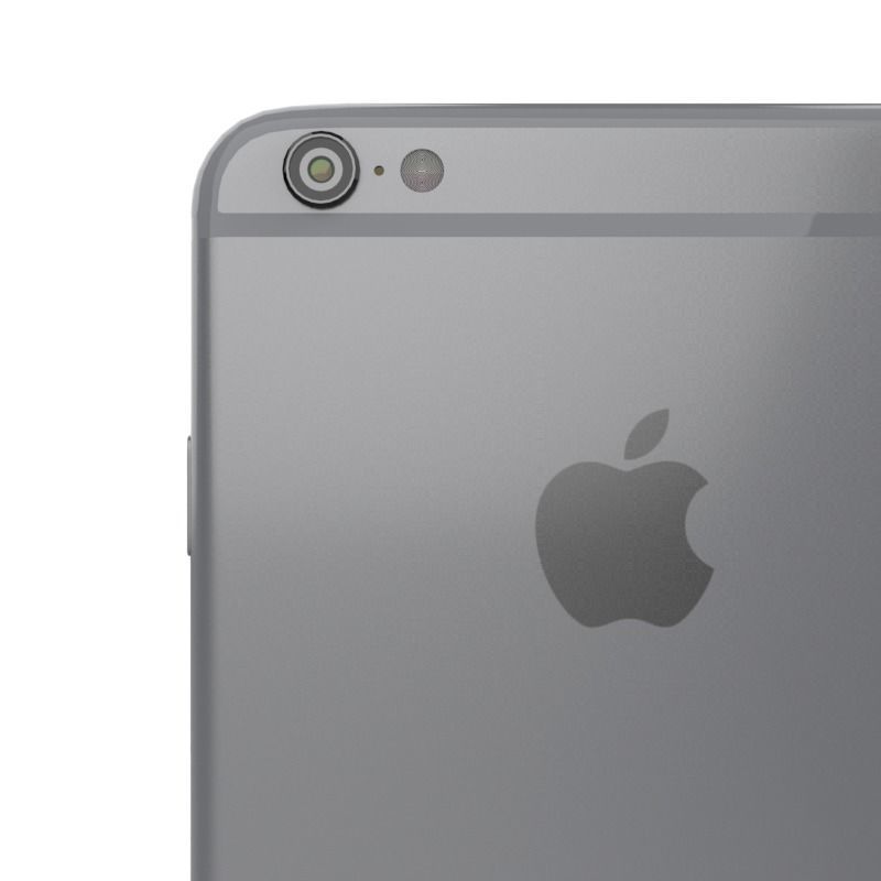 Apple Iphone 6 Space Grey 3D model_12