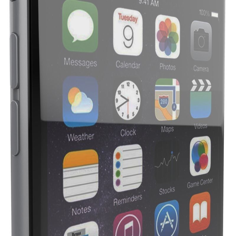 Apple Iphone 6 Space Grey 3D model_3