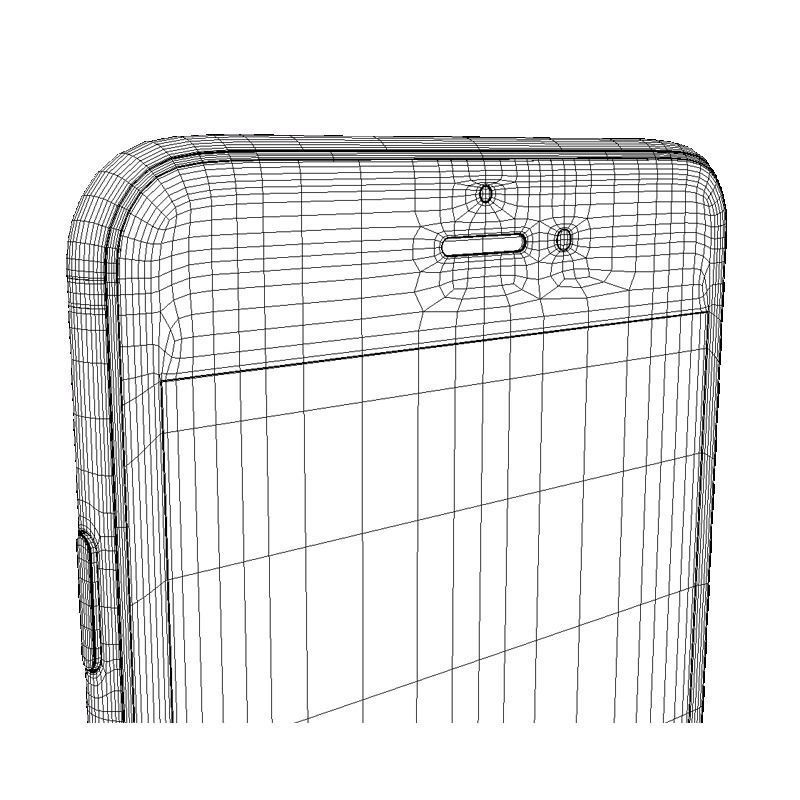 Apple Iphone 6 Space Grey 3D model_11