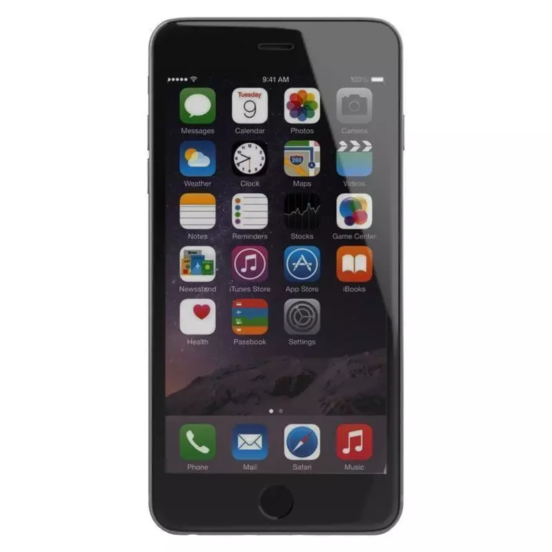 Apple Iphone 6 Space Grey 3D model_0