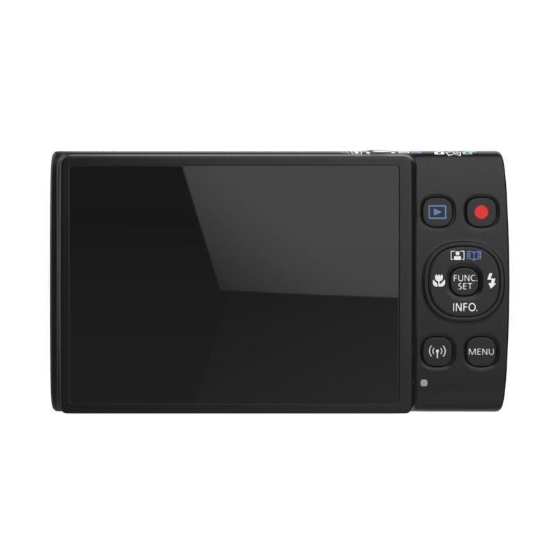 Digicam Ixus  Black 3D model_3