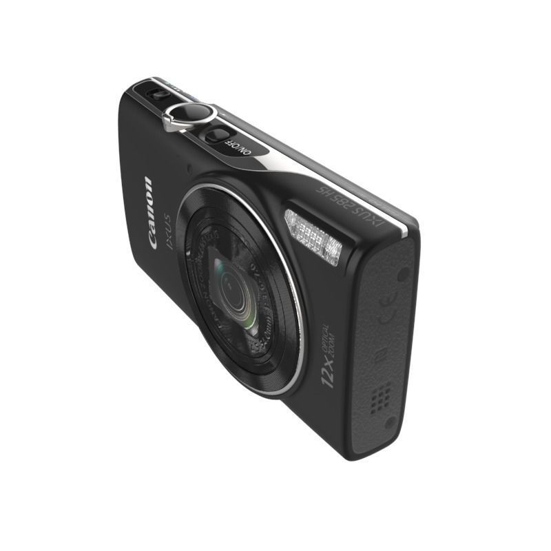 Digicam Ixus  Black 3D model_1