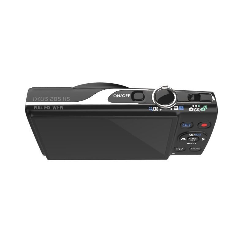 Digicam Ixus  Black 3D model_7
