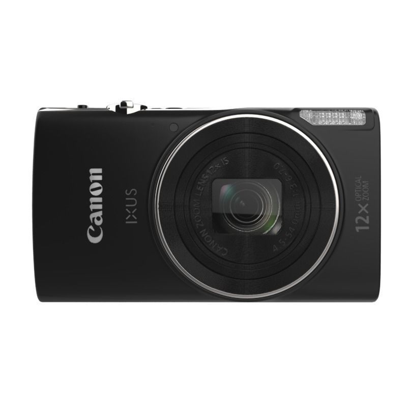 Digicam Ixus  Black 3D model_2
