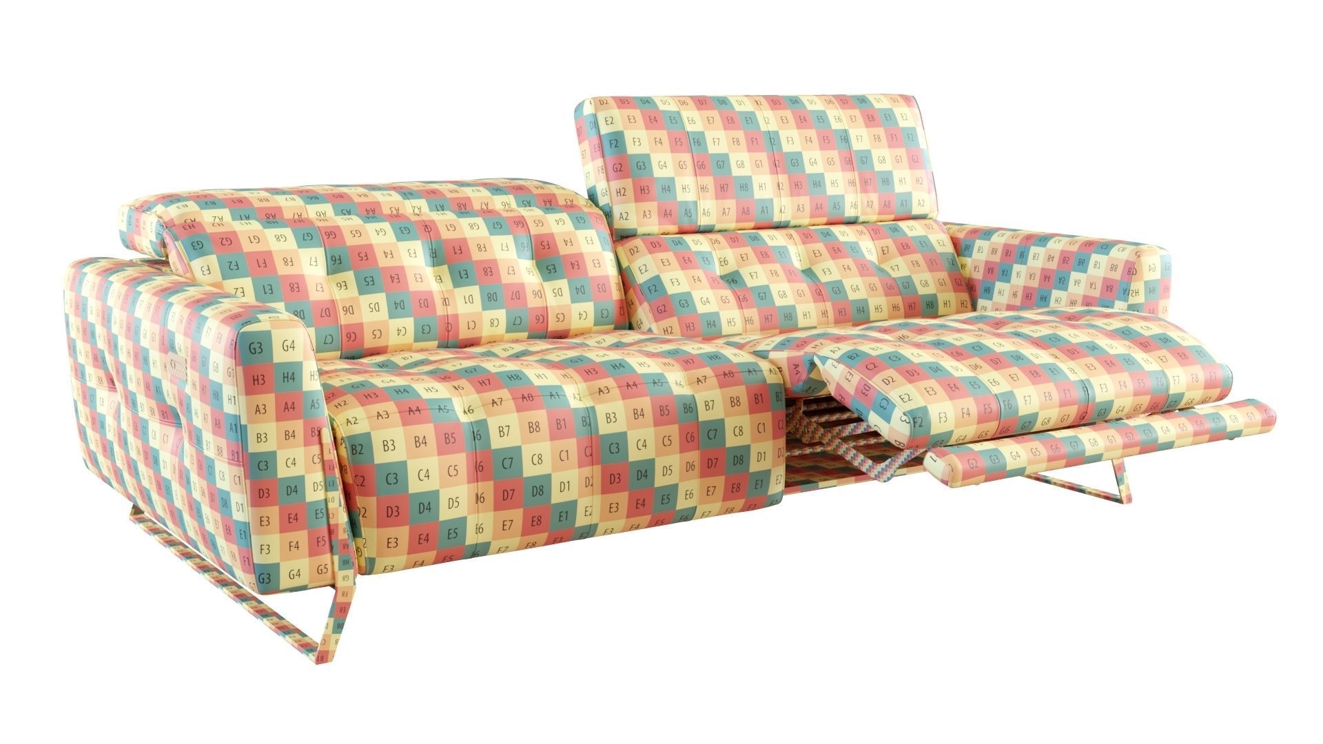 HTL Relax Studio - 3 Seater Electric Recliner Sofa 3D model_11