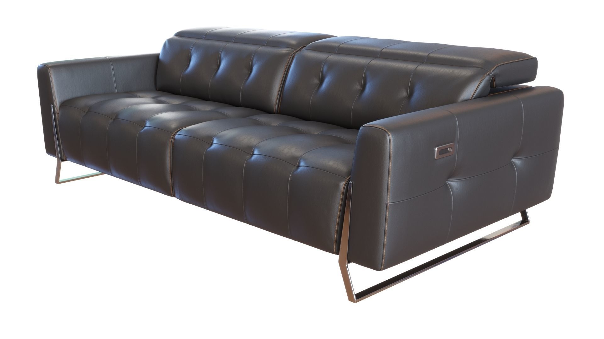 HTL Relax Studio - 3 Seater Electric Recliner Sofa 3D model_8