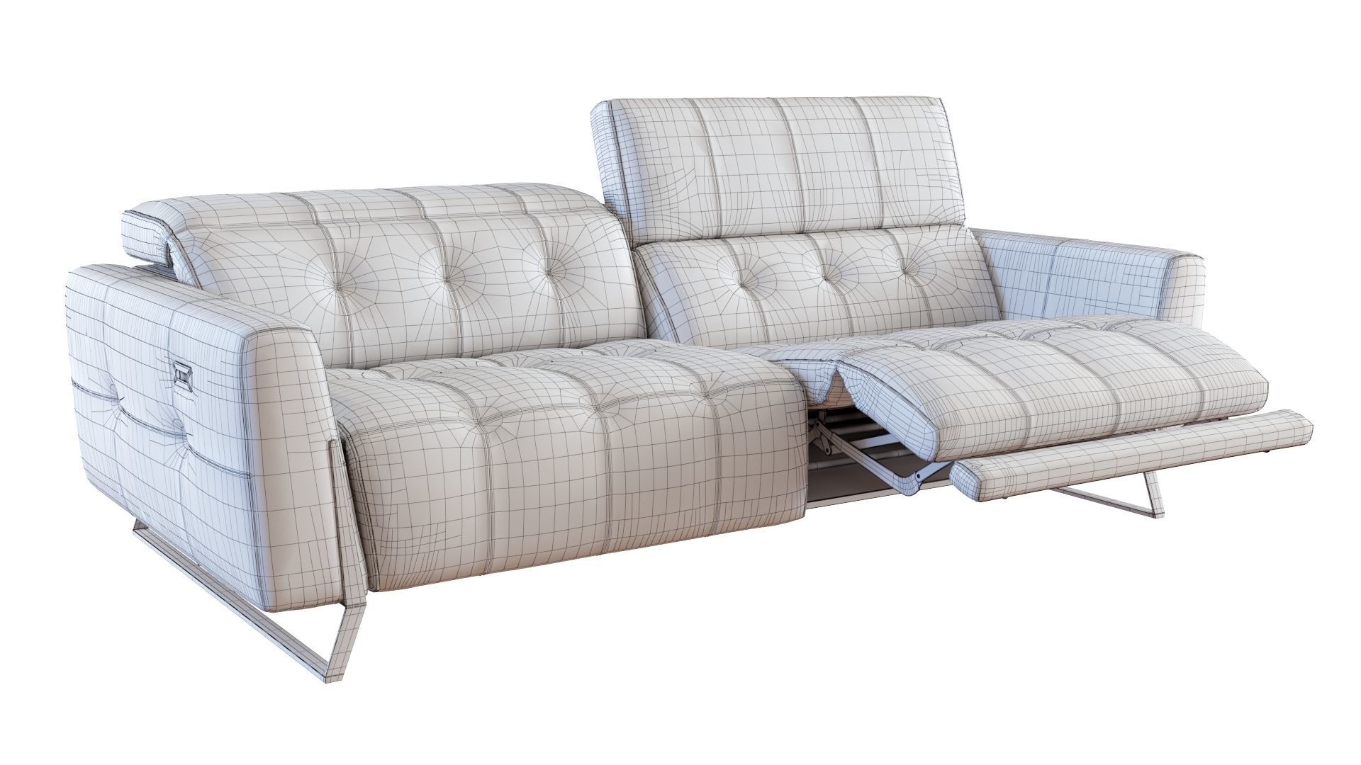 HTL Relax Studio - 3 Seater Electric Recliner Sofa 3D model_10
