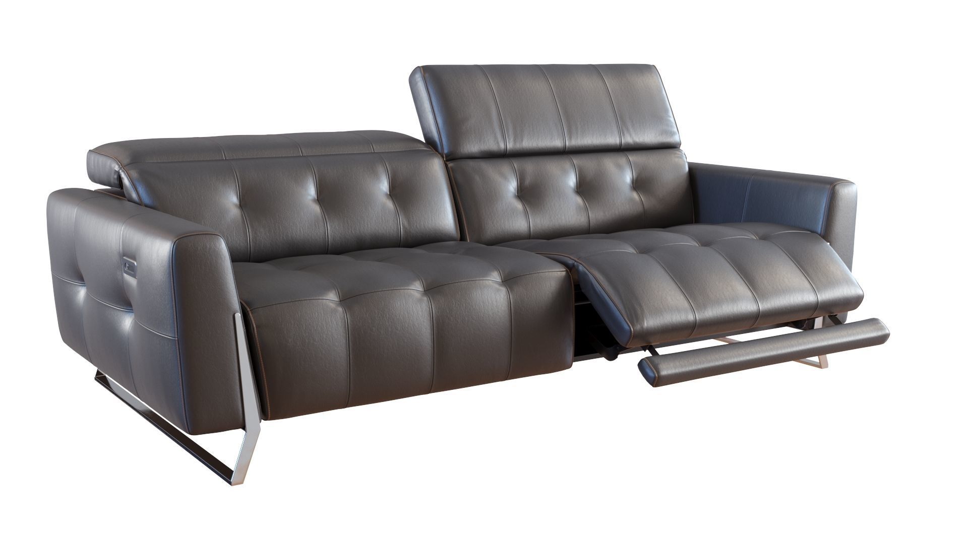 HTL Relax Studio - 3 Seater Electric Recliner Sofa 3D model_2