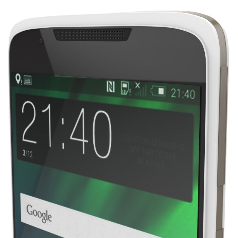 HTC DESIRE WHITE 3D model_10