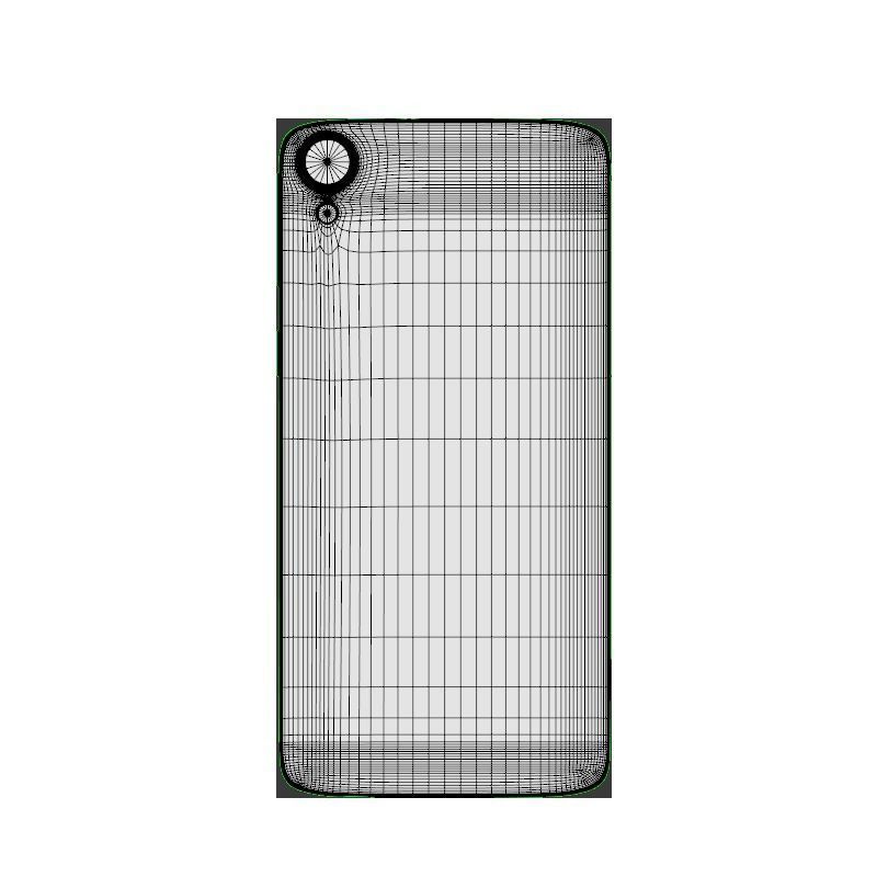 HTC DESIRE WHITE 3D model_11