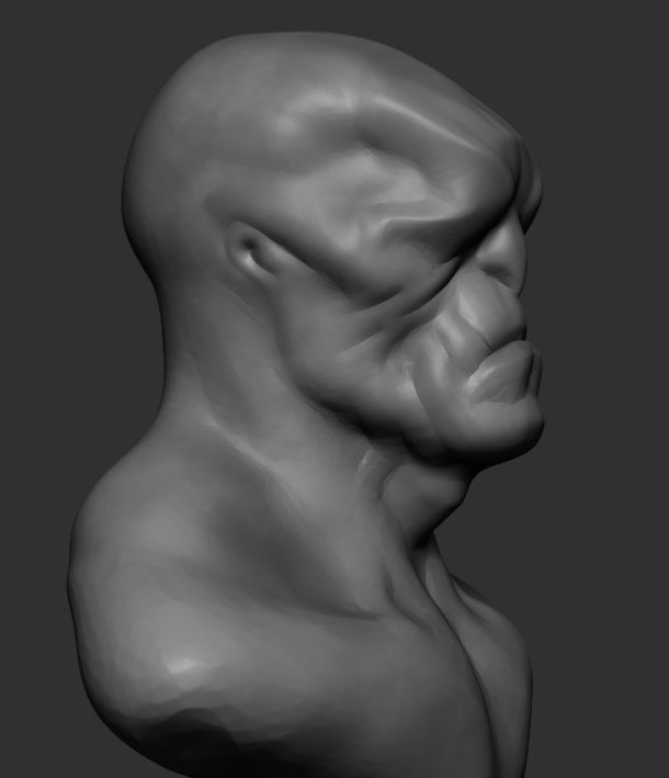 Creature Tan 3D model_1