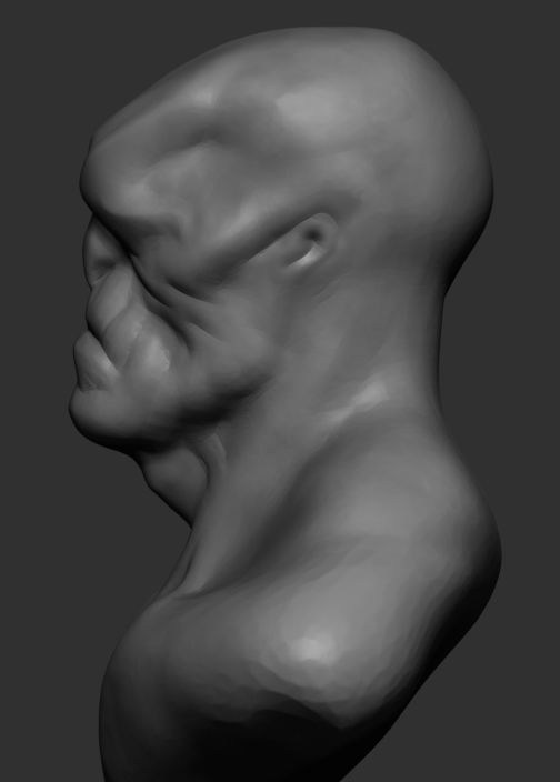 Creature Tan 3D model_3