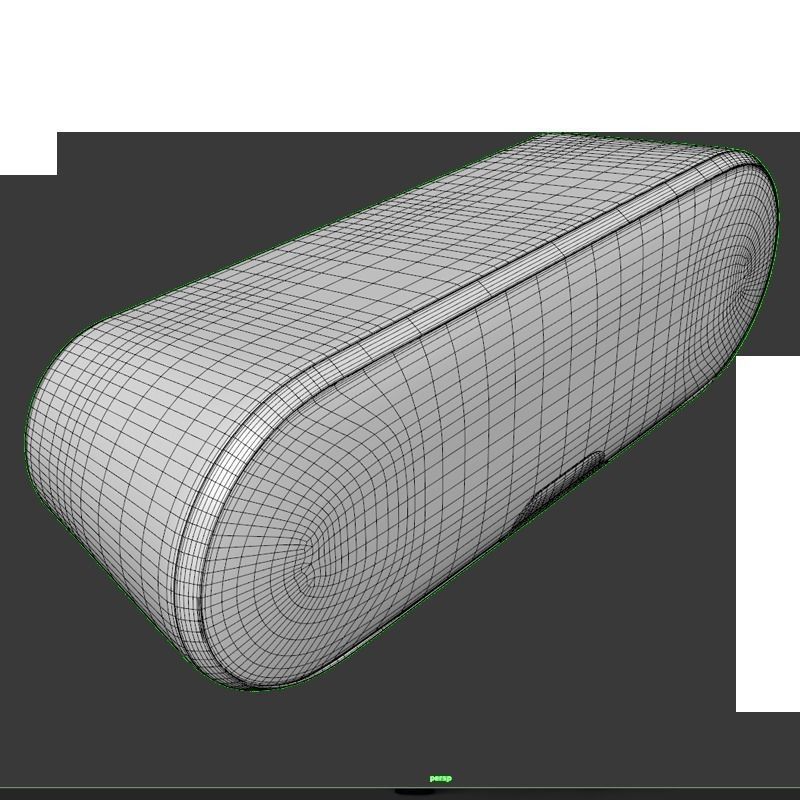 SONY SRS XB2 BLUETOOTH SPEAKER GREEN 3D model_10