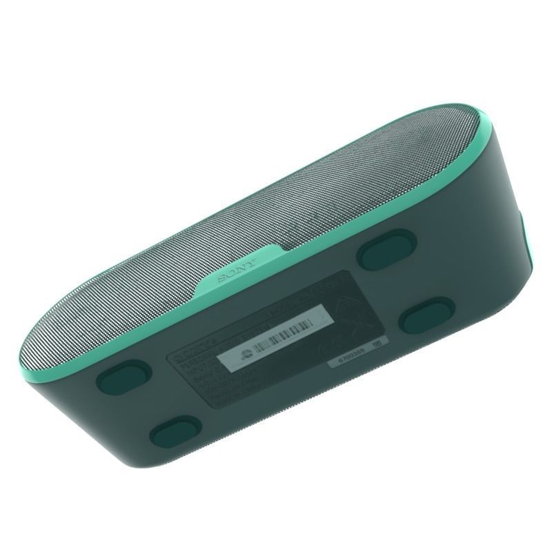 SONY SRS XB2 BLUETOOTH SPEAKER GREEN 3D model_3