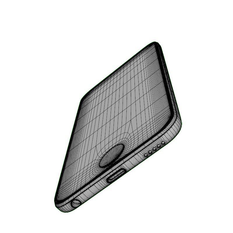 APPLE MGG82HN A 16 GB IPOD TOUCH GREY 3D model_11