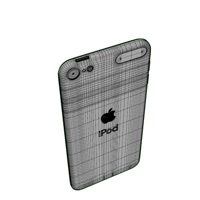 APPLE MGG82HN A 16 GB IPOD TOUCH GREY 3D model_12