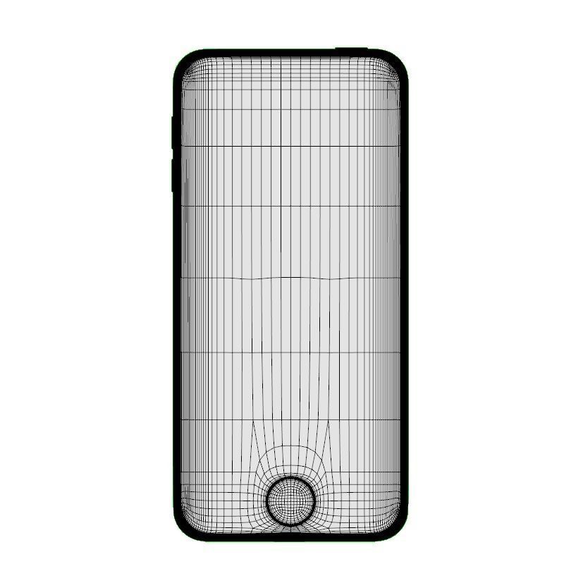 APPLE MGG82HN A 16 GB IPOD TOUCH GREY 3D model_13