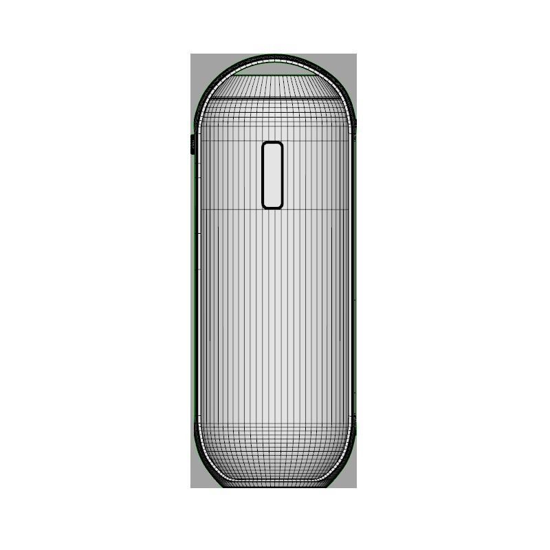 BT6000W 94 WIRELESS PORTABLE SPEAKER WHITE 3D model_11