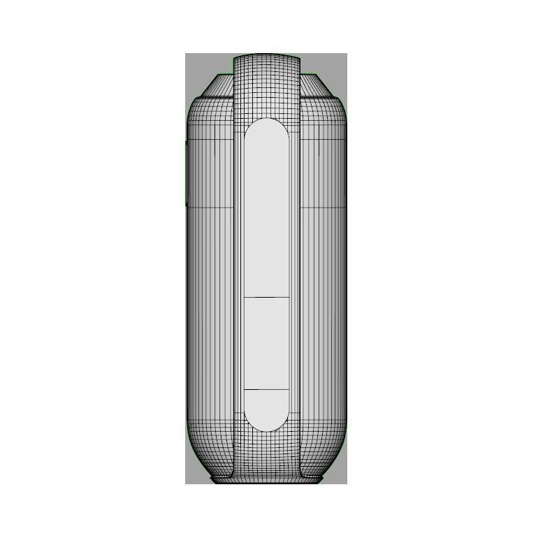 BT6000W 94 WIRELESS PORTABLE SPEAKER WHITE 3D model_12