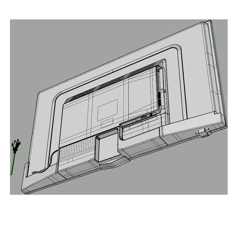 Hitachi LD50SY11A CIW 124cm LED TV189 3D model_12
