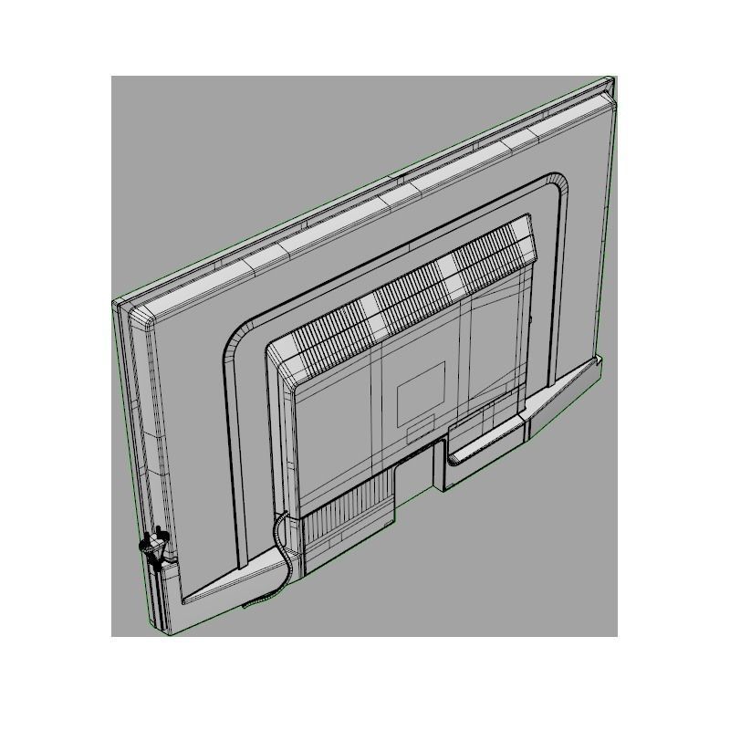 Hitachi LD50SY11A CIW 124cm LED TV189 3D model_13