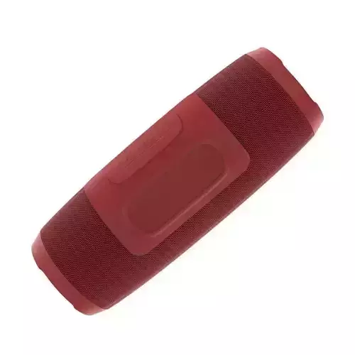 JBL CHARGE3 WIRELESS PORTABLE SPEAKER RED 3D model