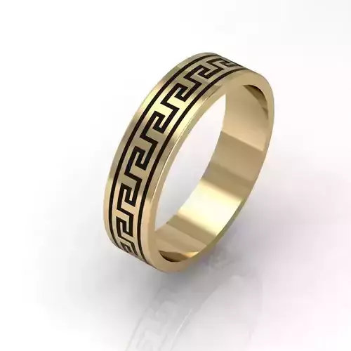 fashion greek wedding ring  