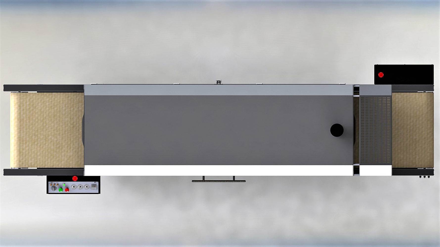 Thermal tunnel for screen printing 3D model_6