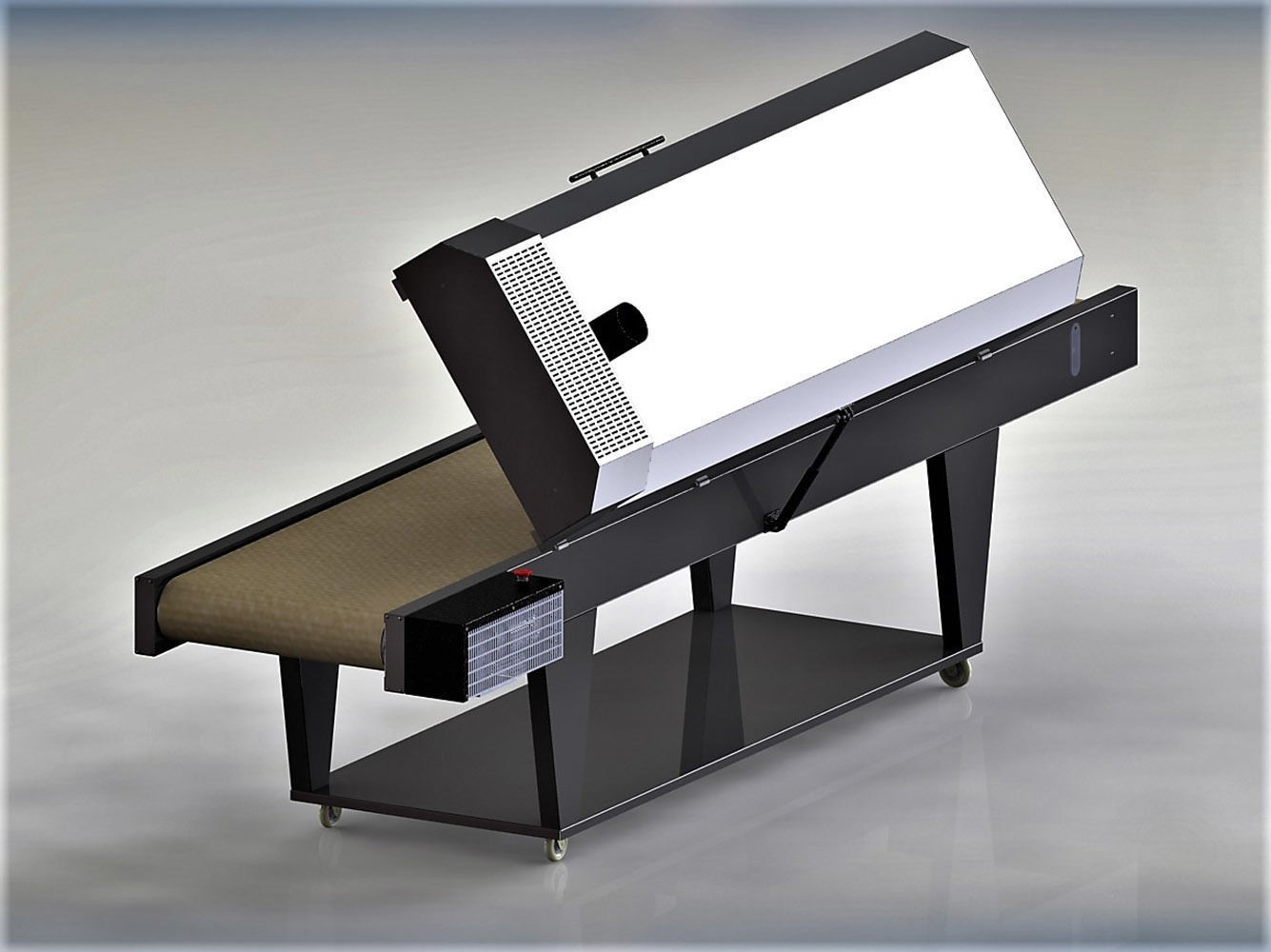 Thermal tunnel for screen printing 3D model_9