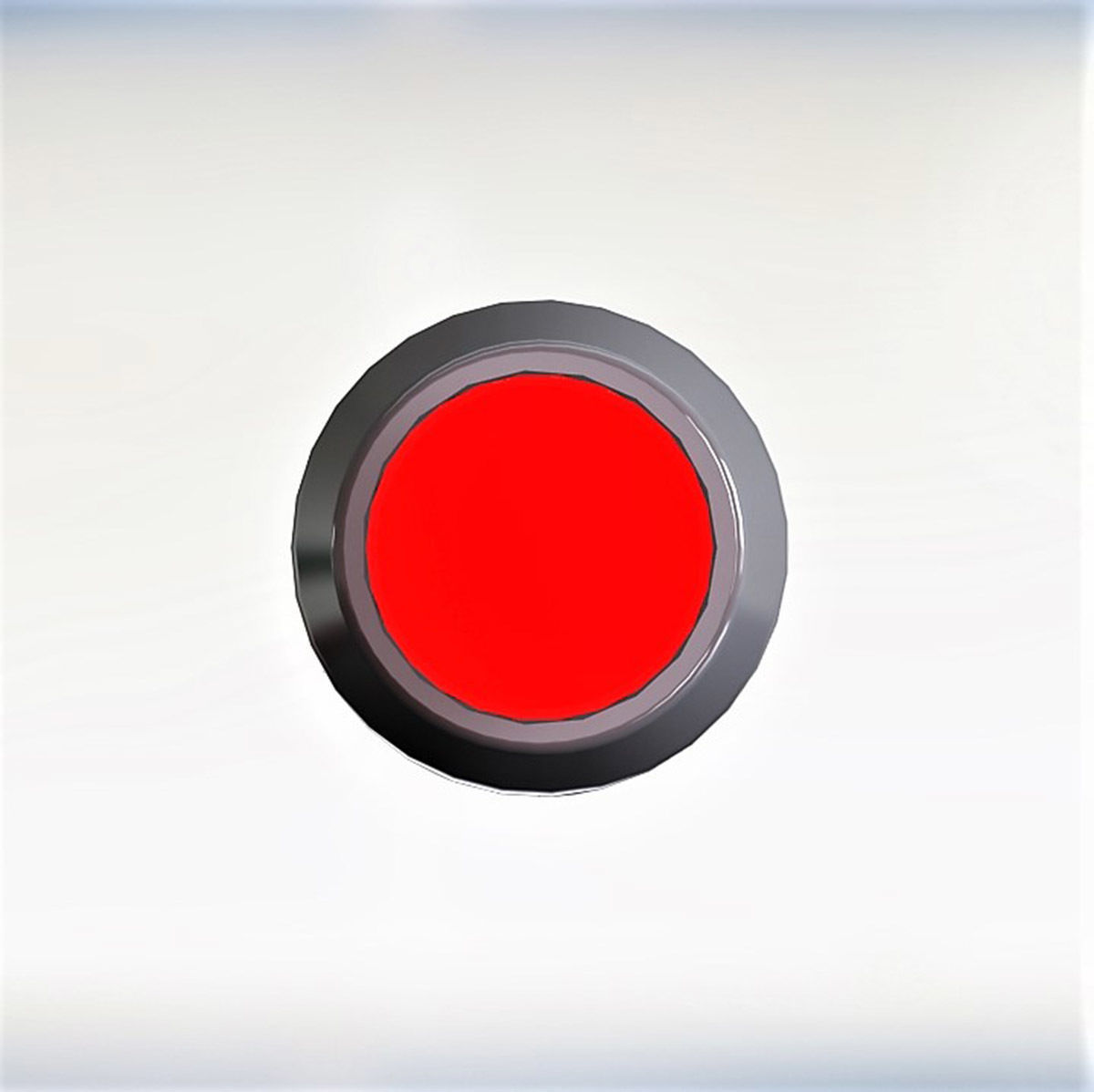  Signal bulb 10 red 3D model_3