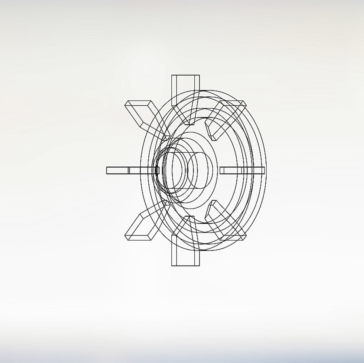 propeller model wheel 3D model_6