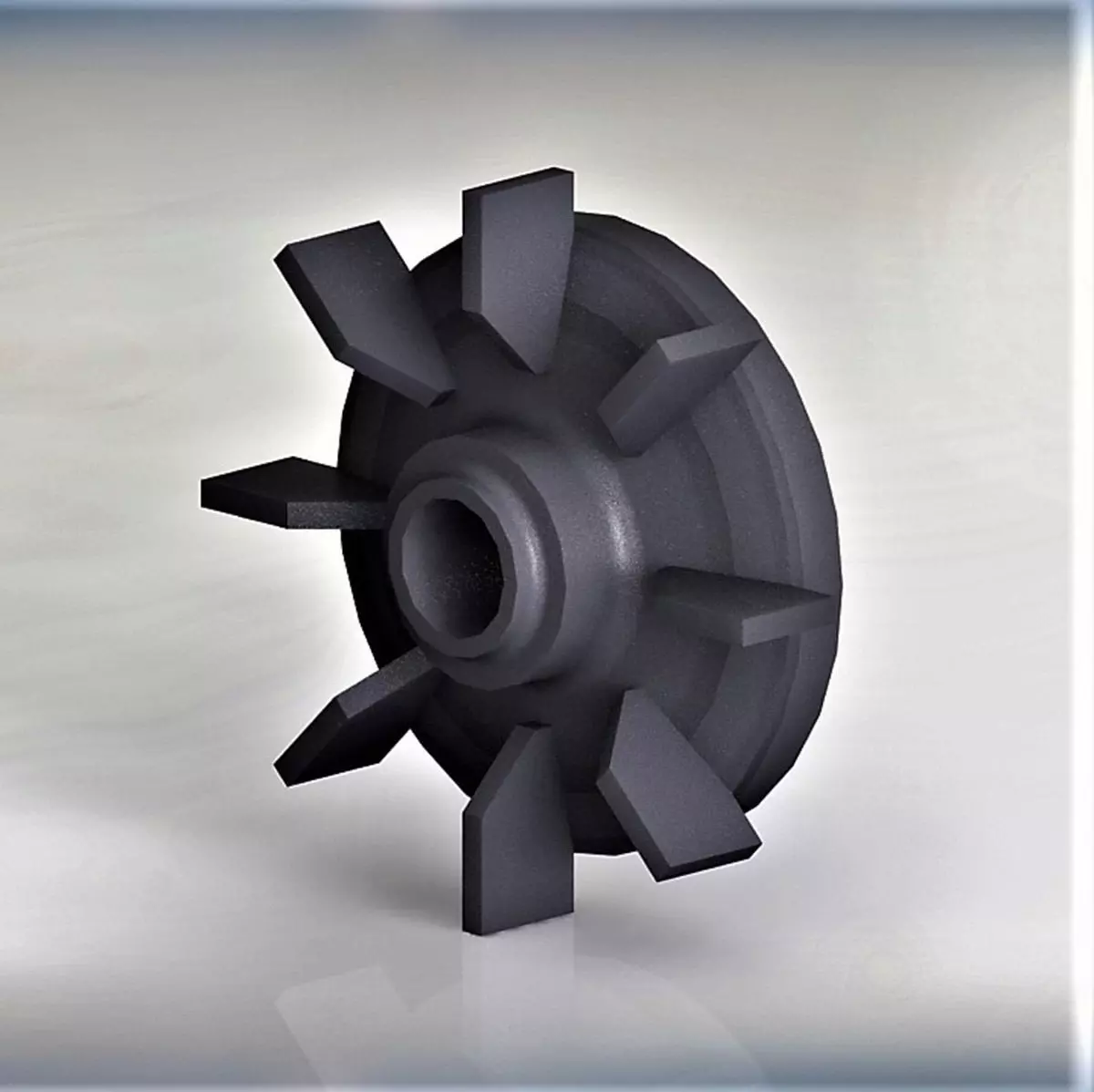 propeller model wheel 3D model_0