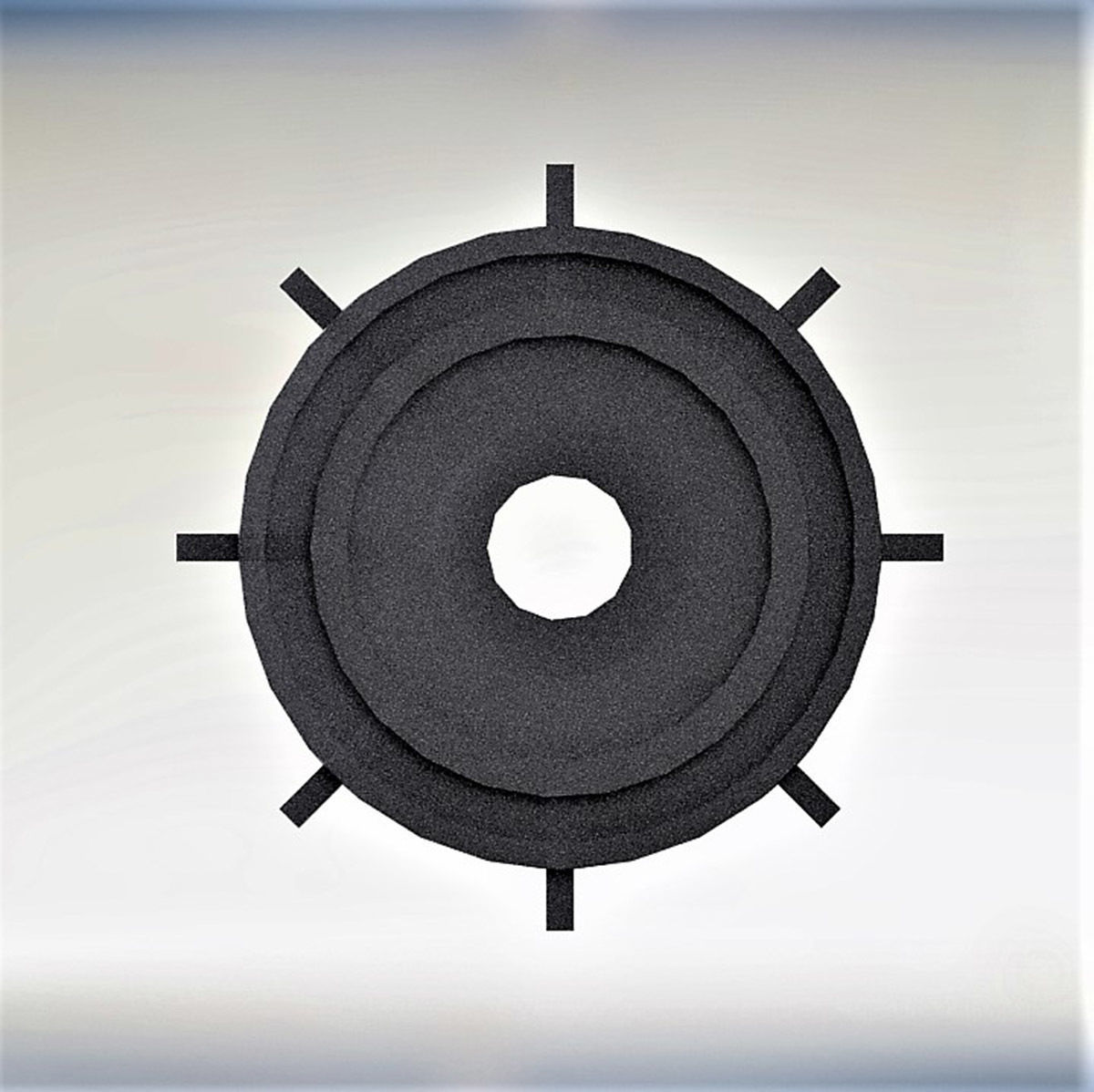 propeller model wheel 3D model_3