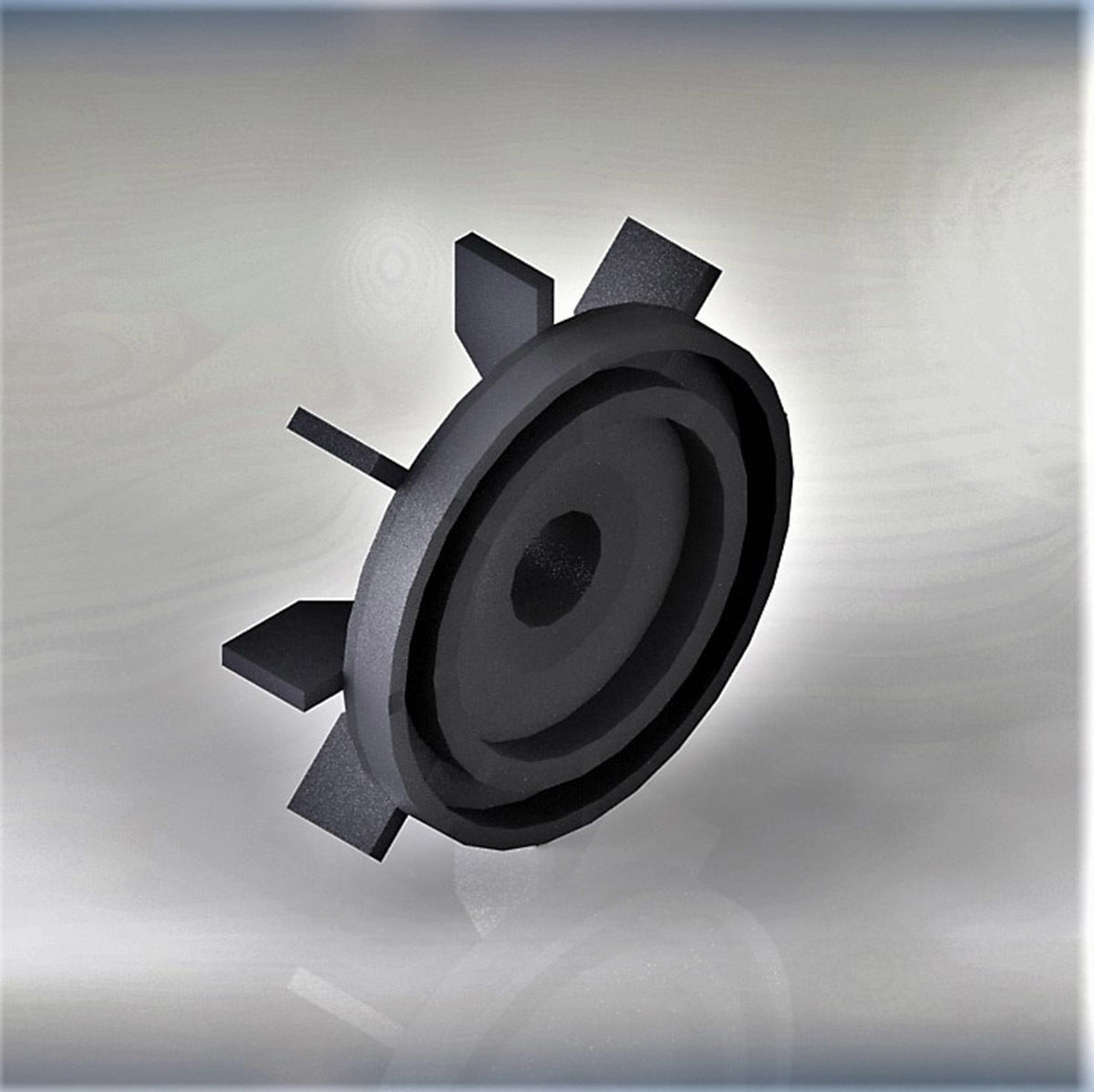 propeller model wheel 3D model_1