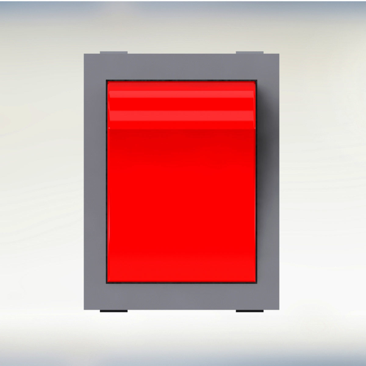 power switch red 3D model_2