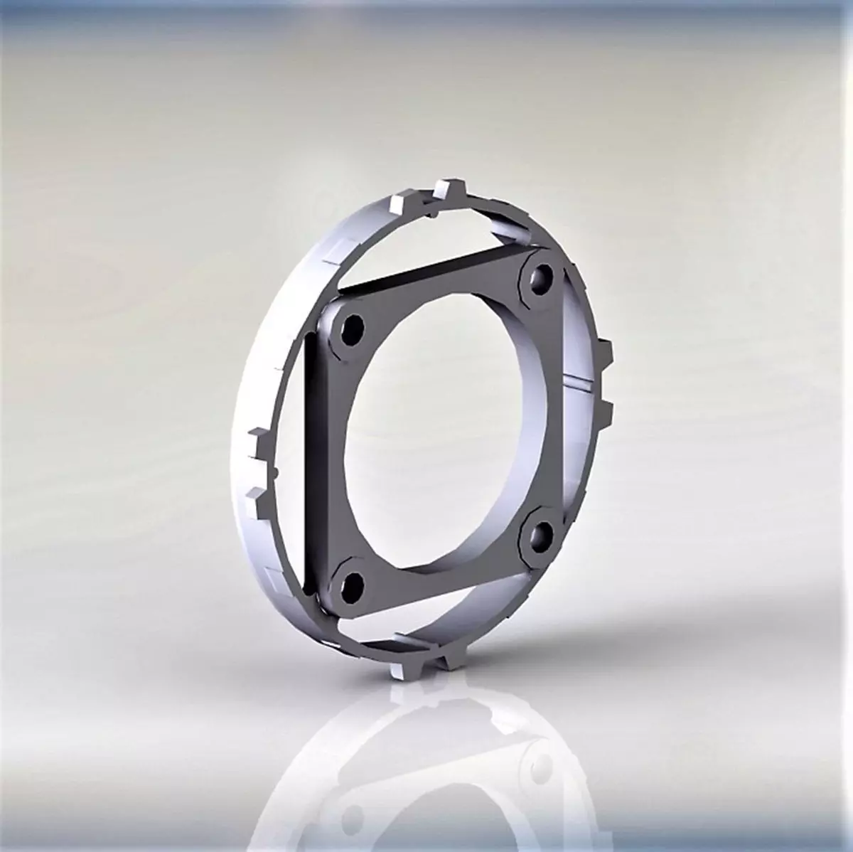 Plastic part for vacuum rate  3D model_0