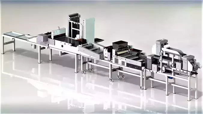 Machine for making salted sticks  3D model