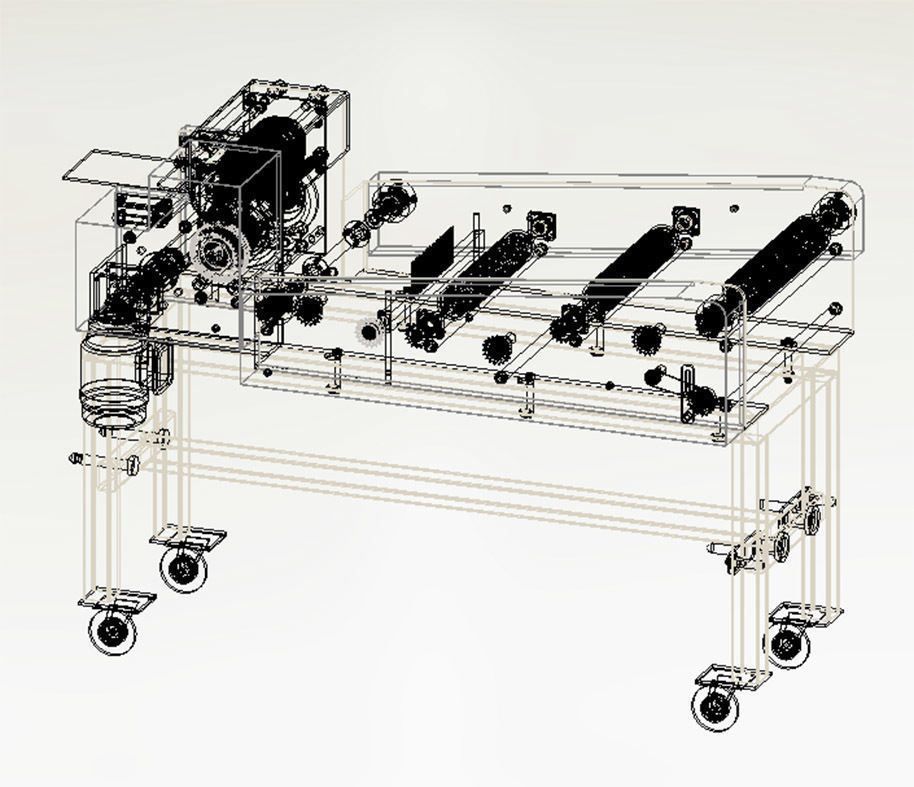 Machine for making salted sticks  3D model_23