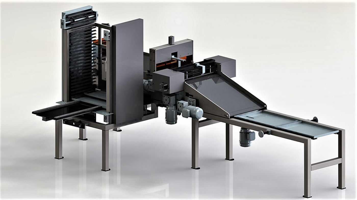 Machine for making salted sticks  3D model_5