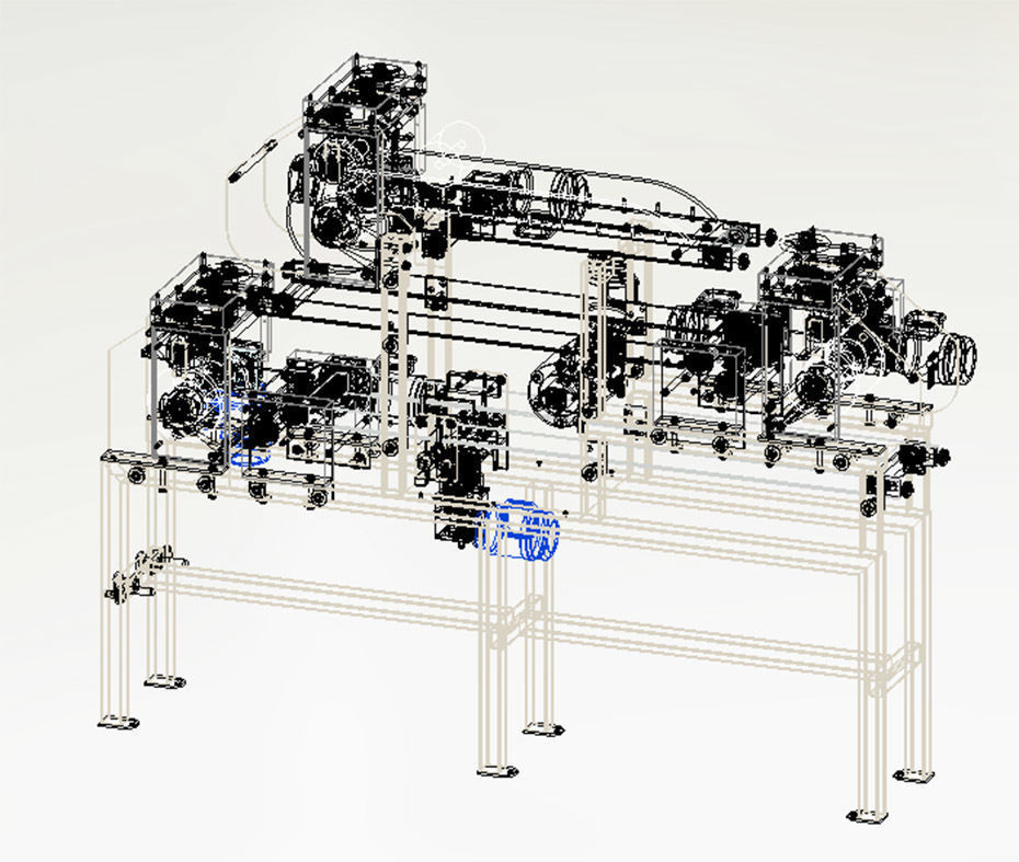 Machine for making salted sticks  3D model_25