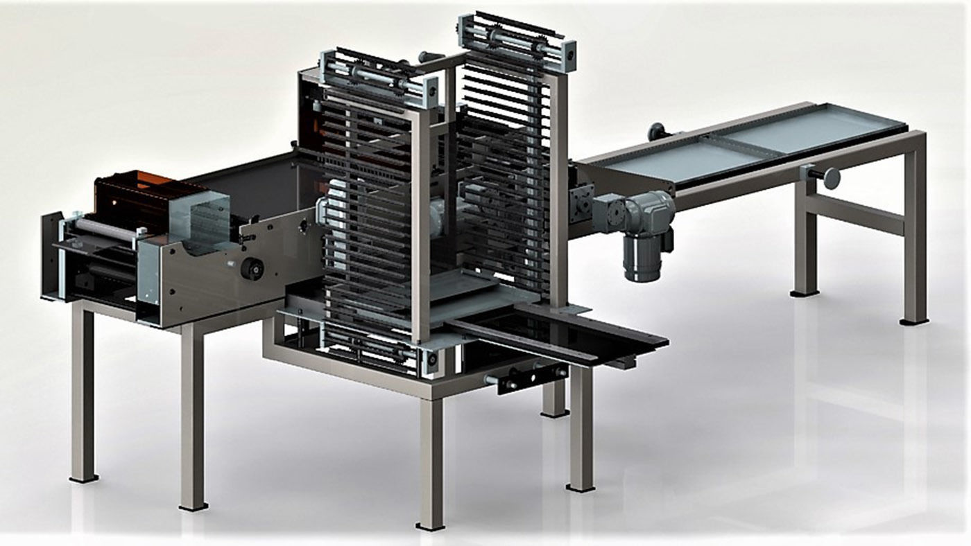 Machine for making salted sticks  3D model_9