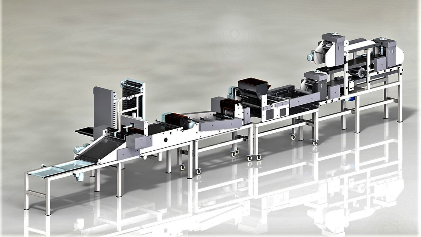 Machine for making salted sticks  3D model_1