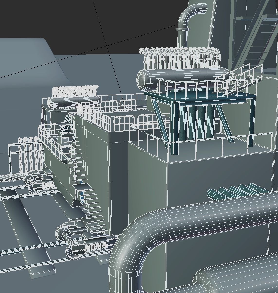 Ariane-5 Launch Pad 3D model_22