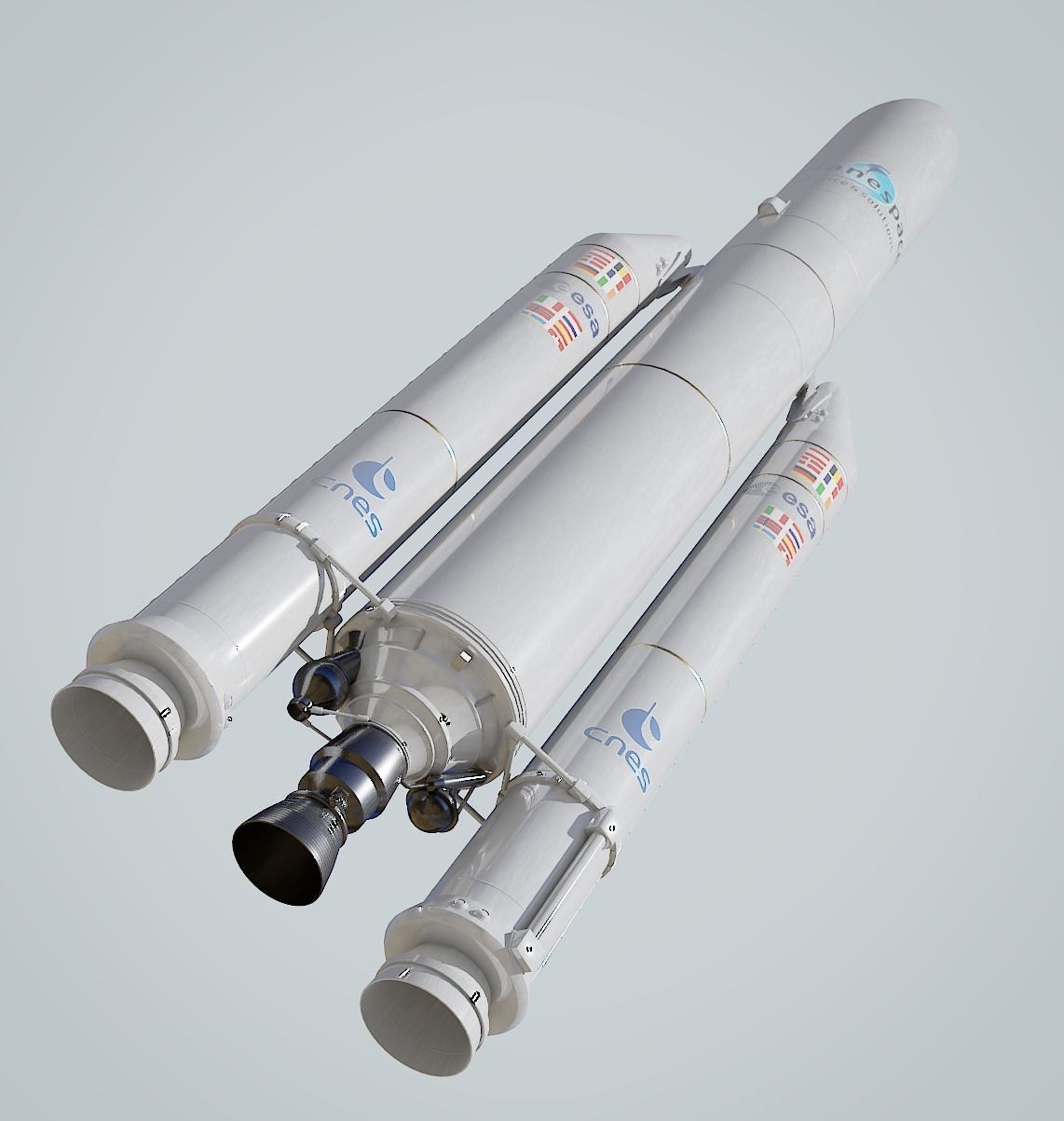 Ariane-5 Launch Pad 3D model_7