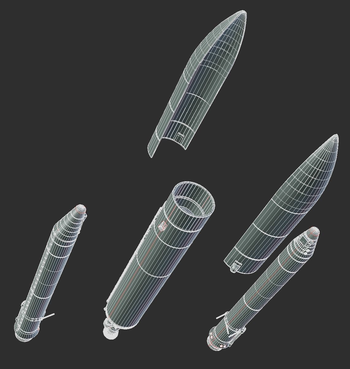Ariane-5 Launch Pad 3D model_21