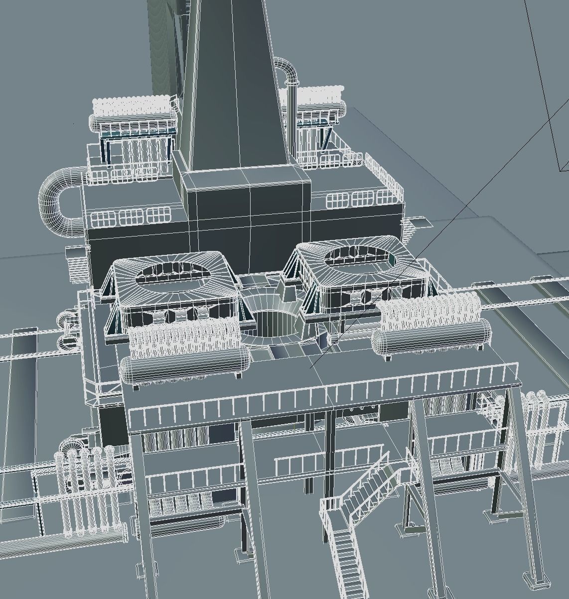 Ariane-5 Launch Pad 3D model_24