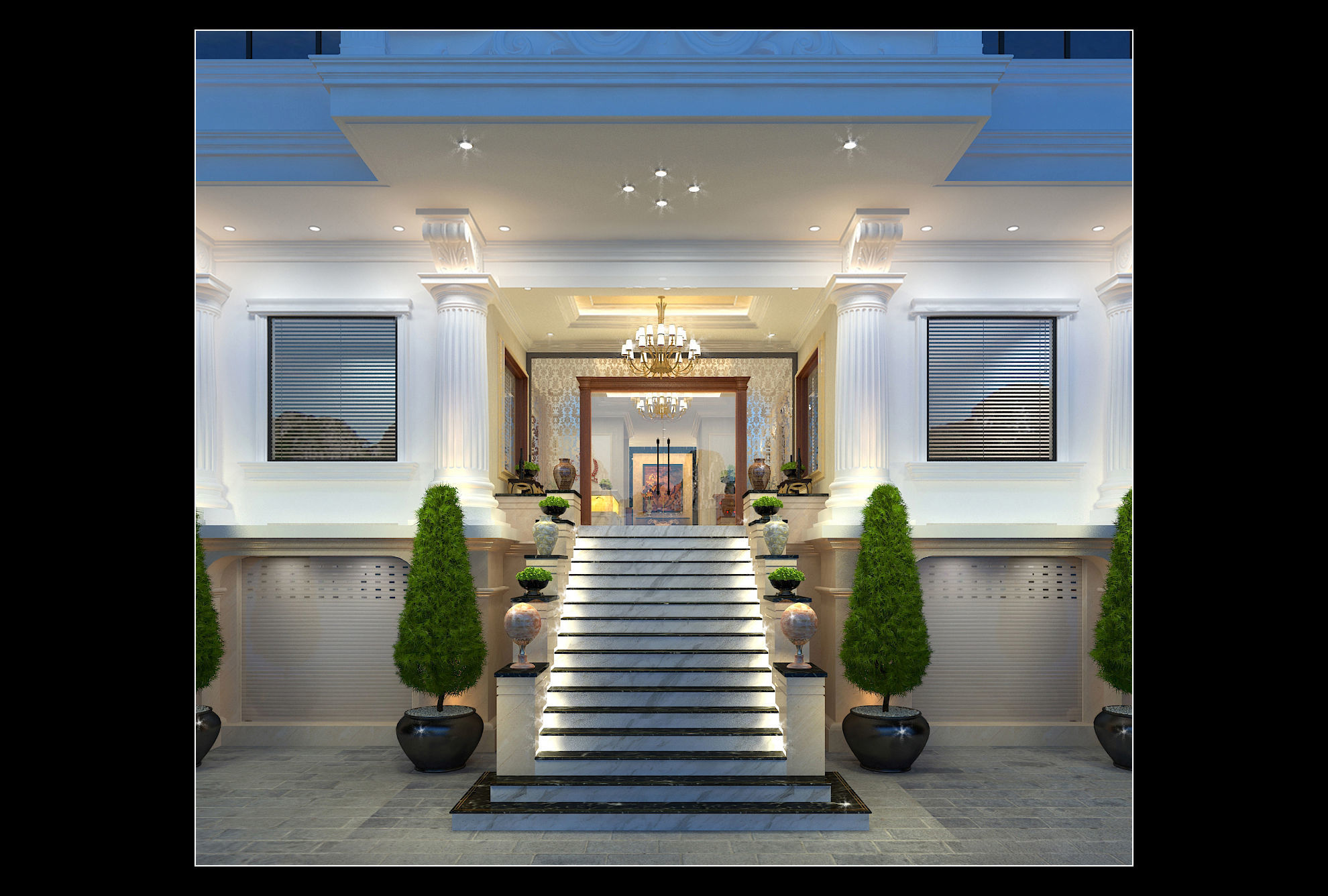 Lobby Classical 3D model