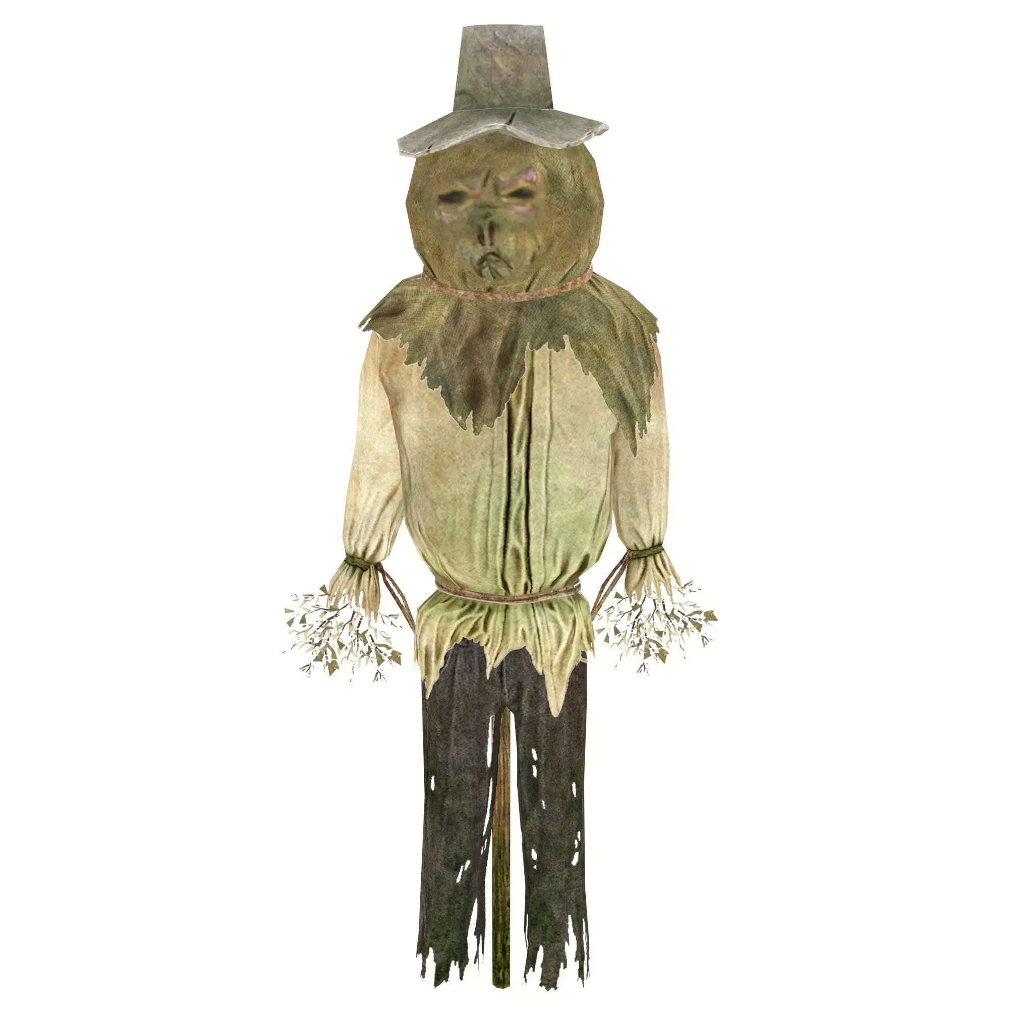 Scarecrow Low-poly 3D model