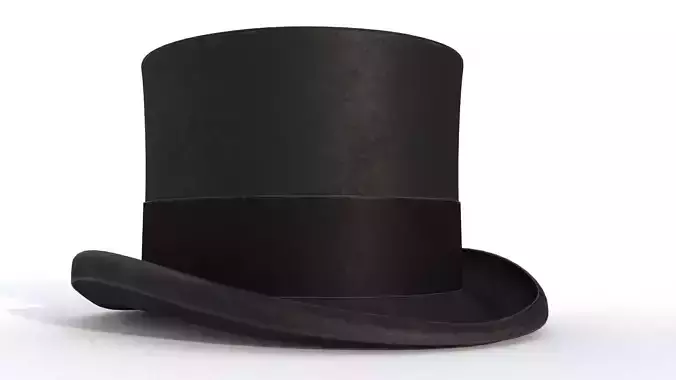 Top hat Black