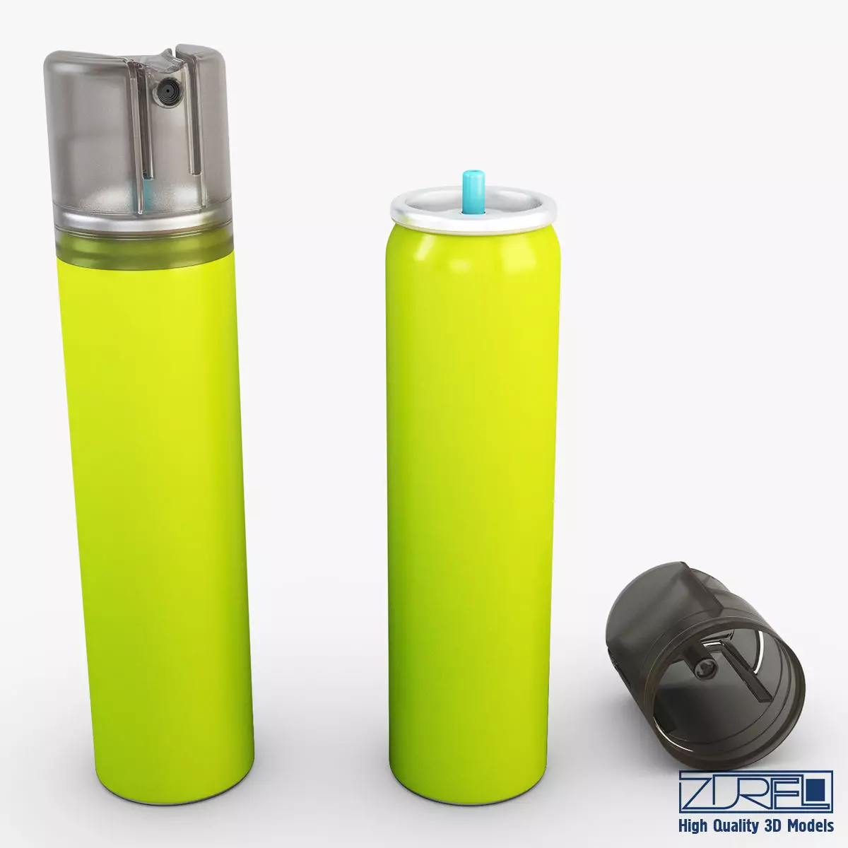 Spray can 75ml v 1 3D model
